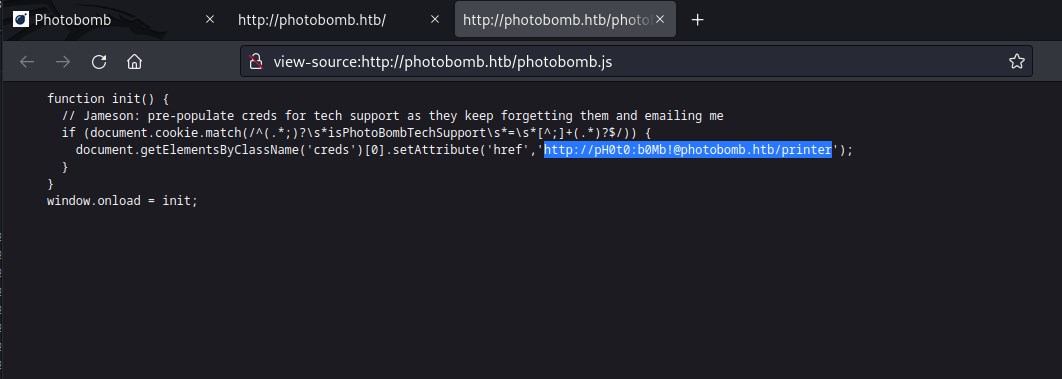 photobomb javascript file