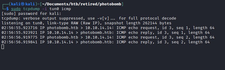 tcpdump capture